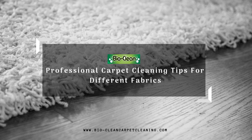 Professional Carpet Cleaning Tips For Different Fabrics