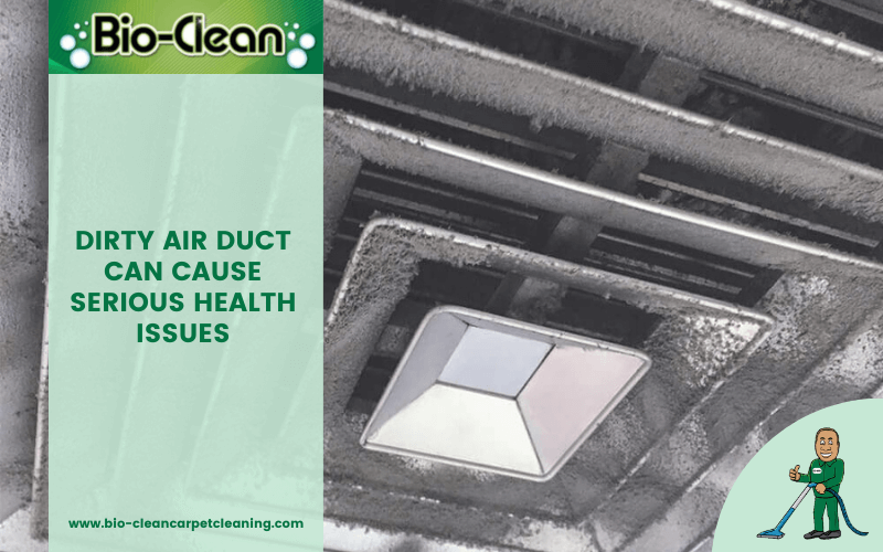 Dirty Air Duct Can Cause Serious Health Issues