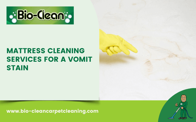 Mattress Cleaning Tips For A Vomit Stain