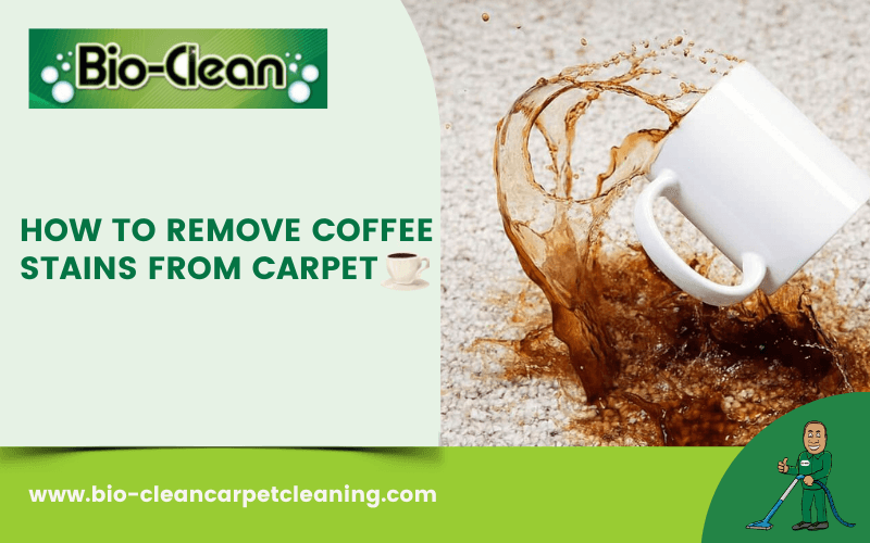 How to remove coffee stains from carpet