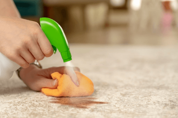cleaning mixture for stain removal